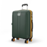 Safari Large Thorium Neo 8 Wheels Spinner 77Cm Size Check-In Trolley Bag, Hard Case Polycarbonate, 360º Wheeling Luggage For Men & Women, Suitcase For Travel, Trolley Bags For Travel, Dusk Green