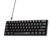 Zebronics Mechanical Keyboard, Silent Linear Red Switches, 61 Keys Layout, 26 Key Anti Ghosting, Double Shot Keycaps, 17 LED Modes, Media Controls, 1.5m Cable (Max Ninja 61, Black)