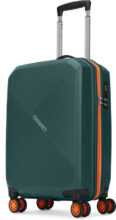 ARISTOCRAT Apex Hard Side Polypropylene Luggage | Trolley Bag with Combination Lock Cabin Suitcase 8 Wheels – 22 Inch