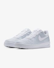 NIKE Air Force 1 Flyknit 2.0 Running Shoes For Men(White , 10)