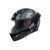 Studds Full Face Helmet Thunder D5 with Clear Visor (Matt Black N4, XL)