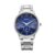 Titan Regalia Opulent Quartz Analog Gradient Blue Dial Silver Stainless Steel Strap Watch For Men – Nt1828Sm02