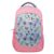F Gear Panya Light Pink Pale Blue Bows 21L School Backpack|Three Spacious Compartment with Water bottle holder|Lightweight and durable|Comfortable to Carry|Stylish Backpack