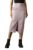High Star Women Solid Chic A-Line Midi Skirts Lavender
