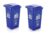 Aristo Plastic Pedal Garbage Waste Dustbin 70 LTR BLUE & BLUE