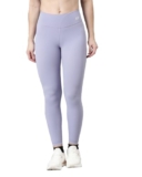 XTEP Women Training Purple High Rise Sports Athletic Leggings-XS