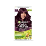 Garnier, Hair Colouring Creme, Long-Lasting Colour, Smoothness & Shine, Color Naturals, Shade: 4.20 Wine Burgundy, 70Ml + 60G