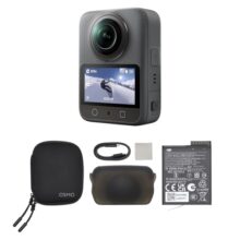 DJI Osmo 360 Standard Combo, 360 Action Camera | 1-Inch 360° Imaging, Native 8K 360° Video, Action Camera, 4K/120fps & 170° Boost Video, 120MP 360° Photo