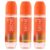 Secret Temptation Dew Body Mist Perfume for Women, Pack of 3 (135ml each)|No Gas Deo with Long-Lasting Fragrance|Dermatologically Tested & Safe on Skin|Vanilla Body Mist