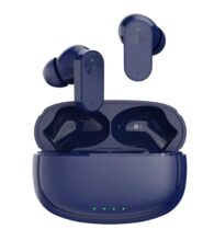 VEHOP NORD Buds Truly Wireless in Ear Earbuds with 35H Playtime, AI-ENC Mic, 35ms Low Latency Gaming, 13mm Bass Drivers, Type-C Fast Charging, Made in India, Touch Controls, IPX5 Ear Buds TWS (Navy)