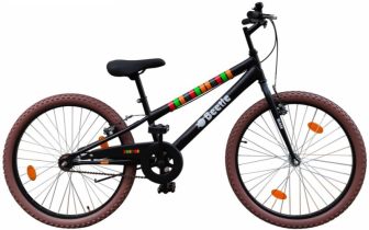 Beetle Black 24 T Mountain Cycle(Single Speed, Black, Rigid)