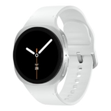 Samsung Galaxy Watch8 (44mm, Bluetooth, Silver) with 3nm Processor | Dual GPS | Sapphire Glass & Armor Aluminum | 5ATM & IP68 | BP, ECG, IHRN & Vascular Load Monitoring | Anti-oxidant Index