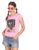 SUGR by Unlimited Women Regular Fit T-Shirt (Pink_M)