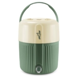 Milton Kool Pristine 22 Insulated Plastic Water Jug, 19 litres, Green | Food Grade | Easy to Carry | BPA Free