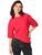 KOTTY Women’s Cotton Blend Solid Oversized T-Shirts