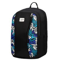 F Gear Nitro Black 38L School Backpack|3 Compartments, 1 Front Pocket with bottle holder|Airflow Back Panel| Soft Touch|Ergonomic Design, Lightweight & Durable for School, College, Work & Daily use