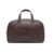 Police Men’s Brown Vegan Leather 40 L Duffle Bag | Premium Travel & Gym Bag | Top Handle Carry | Spacious & Durable Design (Dark Brown)