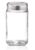 Cello Cube Glass Jar (Transparent, 2250ml)