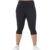 BlissClub Womens The Ultimate Capris, 3/4th Length Pants, Super- High Waist, 2 Pockets, Wide Waistband, Activewear for Women