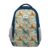 F Gear Shinra Metalle Blue 34L School Backpack|3 Compartments|Airflow Padded Back Panel|Ergonomic, Lightweight & Durable with water Bottle Holders|Ideal for School, College, Office Travel & Daily Use