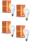 Halonix 20W Led Bulb | Cool Day Light (6500K)| Base- B22 | Energy Efficient | Surge Protection | Pack of 4