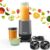 Preethi Miniblend – Compact Blender & Juicer For Lump Free Purees & Smoothies | 25,000 Rpm | Two Razor Sharp Ninja Blades, Two Leak-Proof Jars With Sipper & Storage Lids | Free Lifelong Service