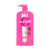 Sunsilk Luscious Thick & Long Shampoo 1L || With 3% Kera-Protein Complex For Thicker, Fuller & Bouncier Hair