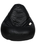 Sattva Classic EVSD00214 XXXL Bean Bag Without Beans (Black)