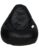 Sattva Classic EVSD00214 XXXL Bean Bag Without Beans (Black)