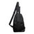 Amazon Basics Cross Body Backpack With 3 Pockets For Unisex | Usb Charger | Water Resistant | Suitable For Outdoor Activities | Black