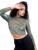 Tokyo Talkies Self Design Crop Top