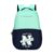 United Colors of Benetton Unisex High-School Backpack PETRO – Mint Green | Printed Daypack with 3 Compartments, Airmesh Padding | Backpack for School Girls and Boys | 28L Capacity