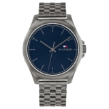 Tommy Hilfiger Quartz Navy Dial Stainless Steel Strap Watch for Men
