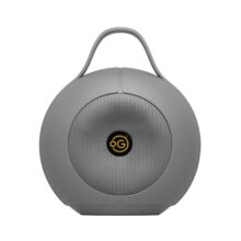 OOGE Vibebox 6000 Bluetooth Speaker, 12W Portable Wireless Speaker with RGB Lights, 10H Playtime, Hi-Fi Sound, Type-C Charging, FM Radio, Pendrive & TF Card Support, Bluetooth 5.3 (Grey)