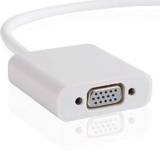 Madhabi Mini DP to VGA Adapter 1080p, Thunderbolt to VGA Female Converter for MacBook Pro/Air, Windows Laptop, Monitor, Projector – Plug & Play