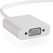 Madhabi Mini DP to VGA Adapter 1080p, Thunderbolt to VGA Female Converter for MacBook Pro/Air, Windows Laptop, Monitor, Projector – Plug & Play