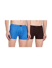 Topman Long Trunk for Men, 100% Cotton Material, Inner Elastic, Pack of 2
