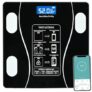 Pivalo Digital Weighing Scale for Body Weight with Bluetooth & BMI Monitoring | Smart Scale, LCD Display, 180 Kg Capacity, Weighing Machine for Home (Black, 1 Year Warranty)