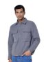 Qube By Fort Collins Shacket for Men – Stylish & Trendy Shirt-Style Jacket Outerwear for Men