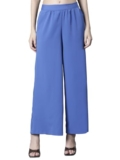 oxolloxo Smart Green Straight Flare Women Pant