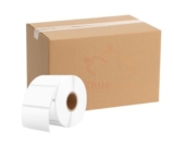 True-Ally 50Pcs 38×25 Direct Thermal Barcode Label – 1.5 x 1 inch – 38mm x 25mm – 1 Ups – 1000 Labels/Roll – White Self Adhesive Sticker for Printing Barcoding (50 Rolls Per Pack (50000 Labels))