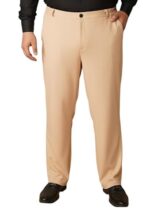 OOMPH! Luxury Lycra Stretchable Formal Pants for Men | Stylish Slim Fit Men’s Wear Trousers for Office or Party | Mens Fashion Dress Trouser Pant