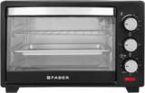 FABER 20-Litre Oven Toaster Grill (OTG)(FOTG 20L NEO BK|Inner Light| Bake, Fry, Roast, Grill, Toast| 2 Years Warranty|, Black)