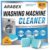 Arabex™ Washing Machine Cleaner Tablets 12 Pack | Deep Cleaning, Deodorizing & Descaling |For Front&Top Load Washers | Removes Odor, Residue & Buildup |Clean Inside Drum And Laundry Tub Seal.(12-Pack)