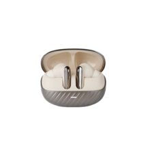 HP H250 Wireless Earbuds; Upto 80 Hours Playtime; Fast Charge; Water Resistant; Compatible with Tablets, Smartphones, PCs, and Other Devices with Bluetooth, 1 Year Warranty, Crème (AB3D7AA)