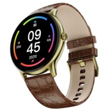 Fire-Boltt Phoenix Classic Round Smart Watch 1.39″ HD Display with Bluetooth Calling,AI Voice Assistant,SpO2 & Heart Rate Monitor, 120+ Sports Modes,IP67 Waterproof Smart Watch for Men & Women – Brown