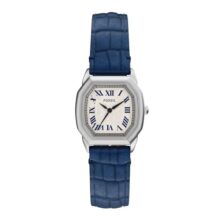 Fossil Harlow Blue Quartz Leather Watch Es5425