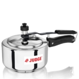 Judge by Prestige 2L Classic Stainless Steel Pressure Cooker (Innerlid)|Sturdy Handles |Gas & Induction Compatible