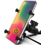 LIFEHAXTORE® Xtore Universal Bike Mobile Phone Holder with 360° Rotation | Fits All Smartphones (Black)