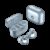 MOTOROLA Moto Loop Swarovski| Sound by Bose| Lightweight & Comfortable|IP54|Sweat proof Bluetooth(Ice Melt, True Wireless)